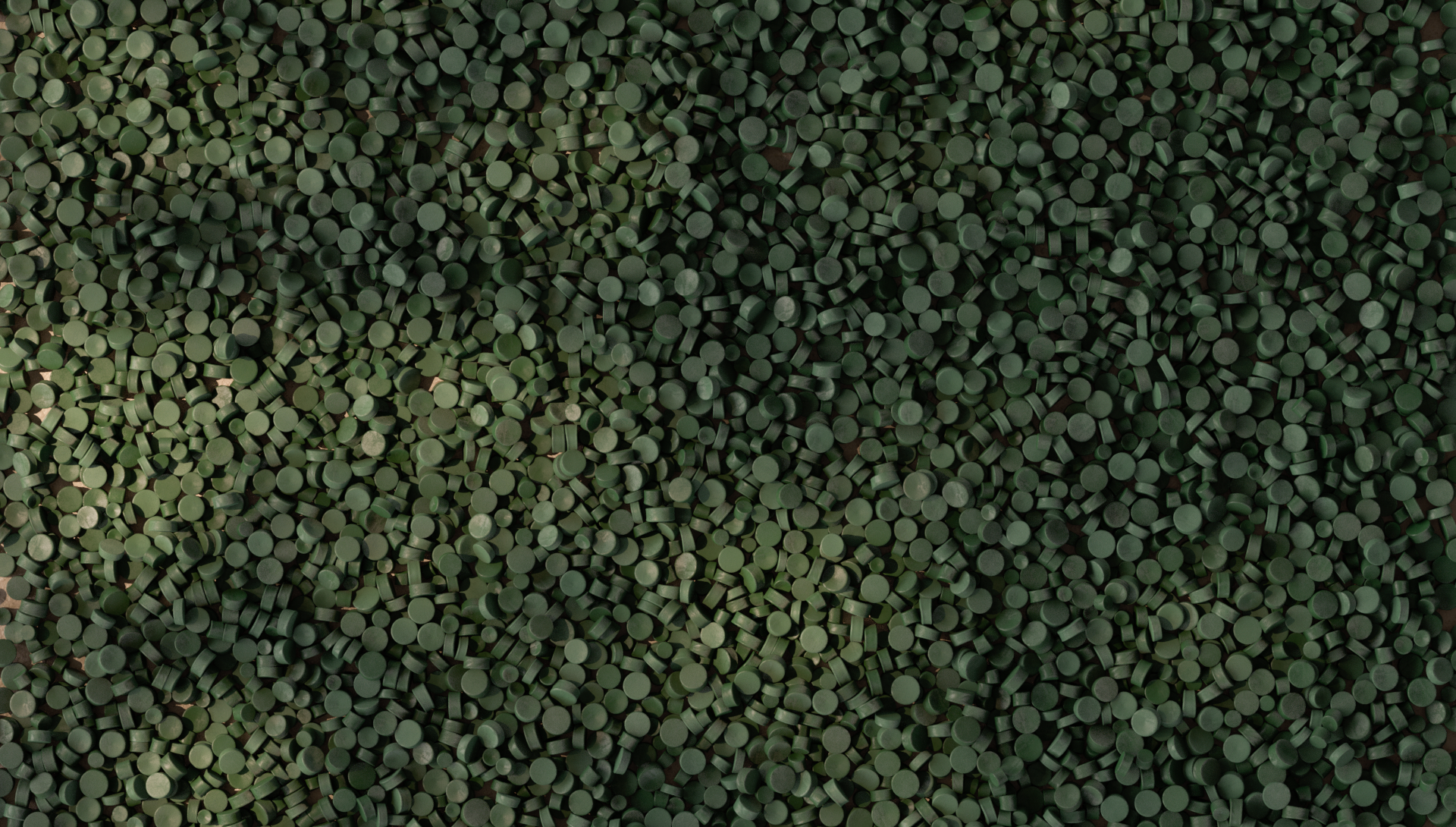 Syklon Sykloplast-kierrätysmuovigranulaatteja.