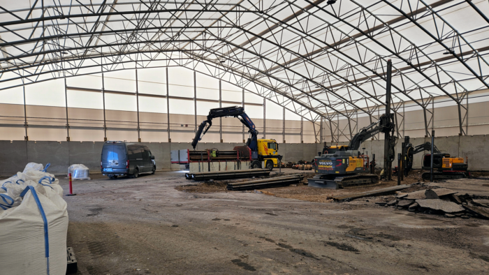 A new plastics recycling centre is rising in Hyvinkää