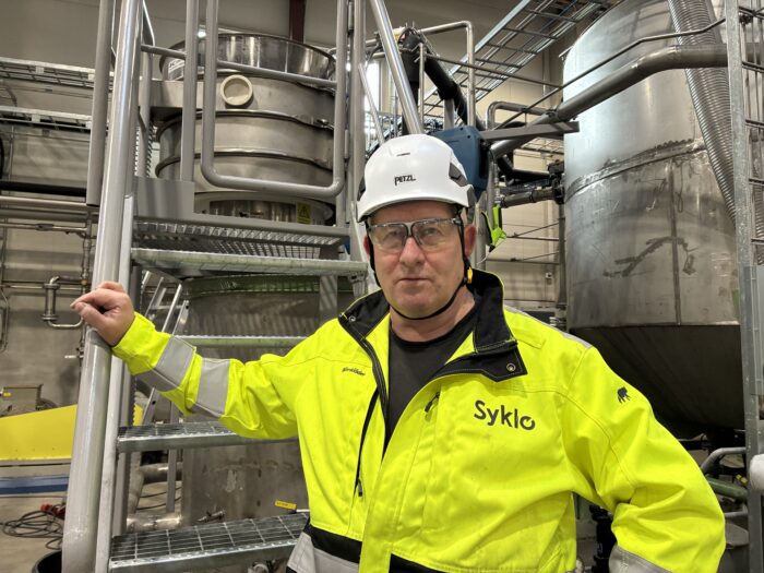 Syklon kunnossapitopäällikkö Simo Vihavainen