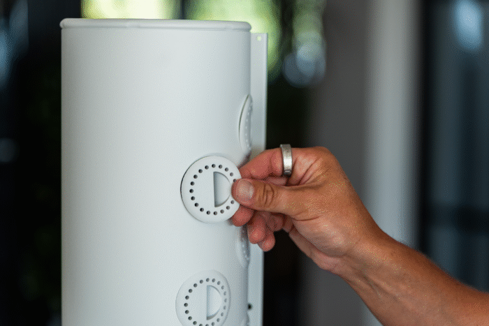 Climecon ventilation in close-up